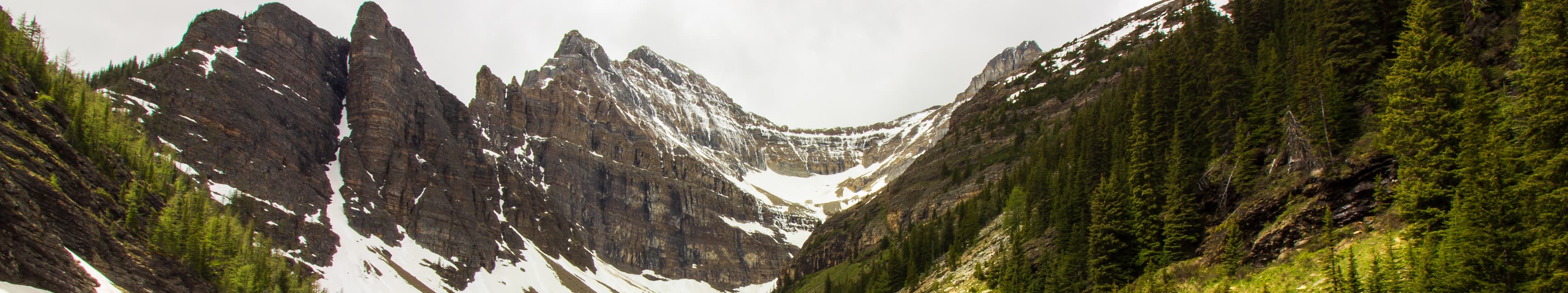 Mountains About Lake Agnes