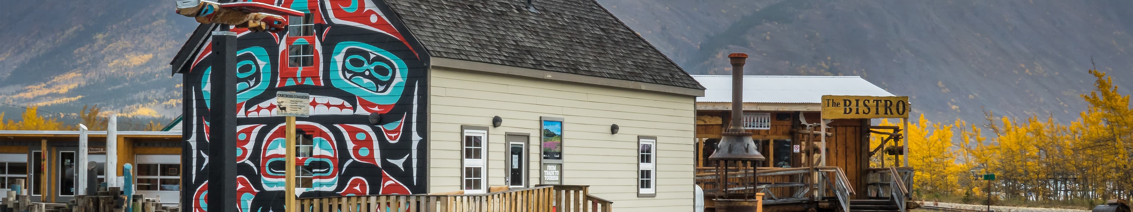 Carcross Buildings in Yukon