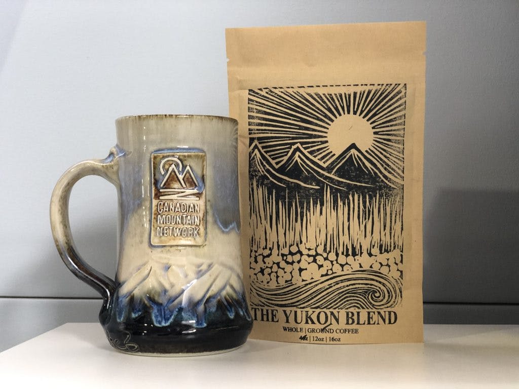 Canadian Mountain Network Mug and Coffee - Monthly Prize